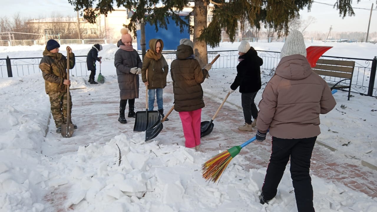 Акция &amp;quot;Снежный десант&amp;quot;.